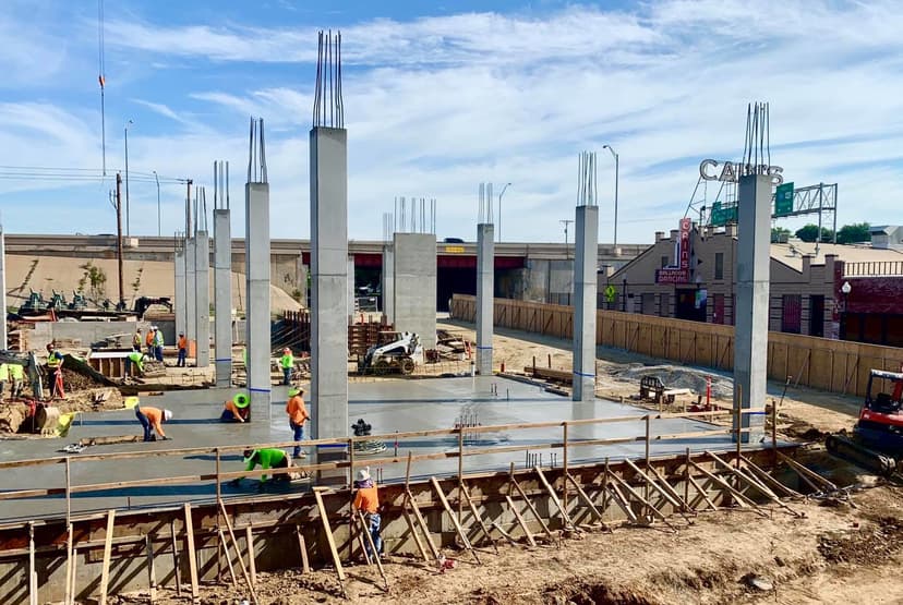 Bank Construction - commercial concrete contractors