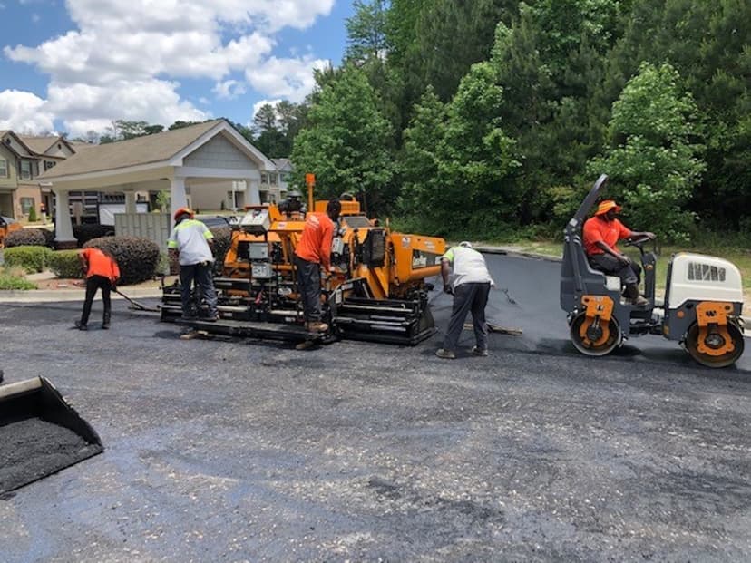 Commercial Parking Lot Paving - commercial concrete contractors