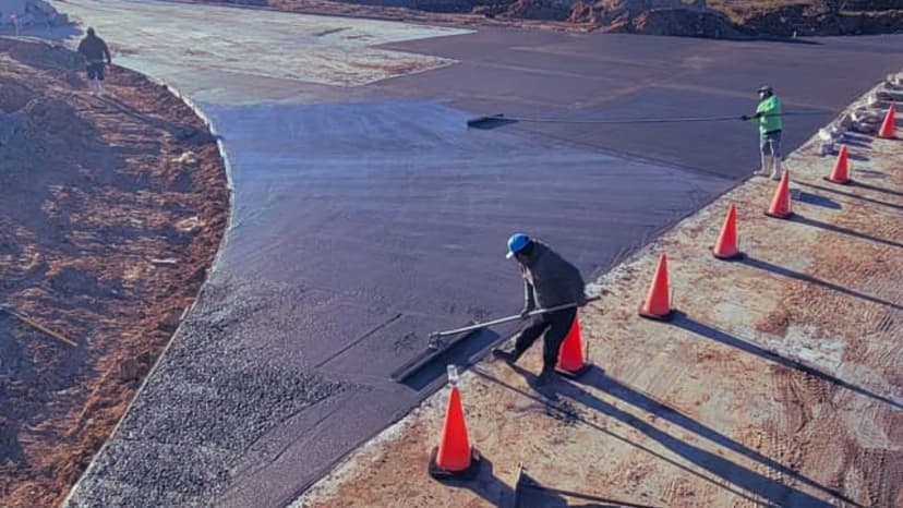 Concrete Parking Lot Repair - commercial concrete contractors