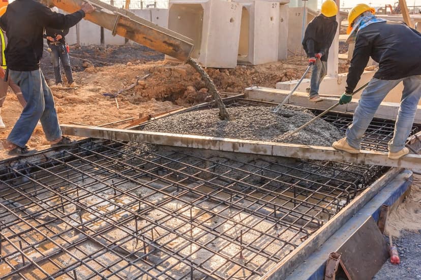 Concrete Slab Installation - commercial concrete contractors
