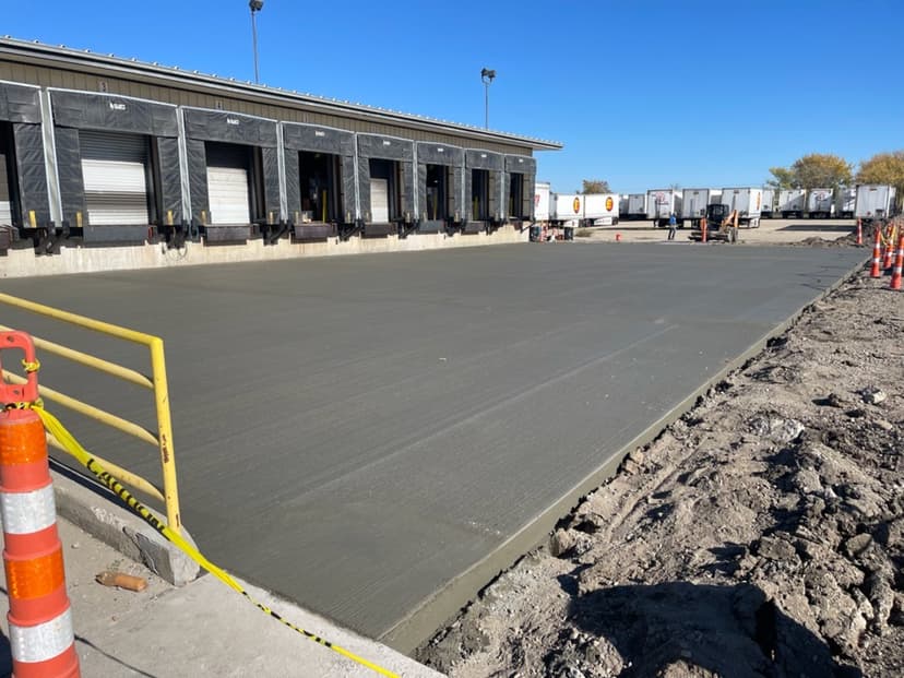 Distribution Center Construction - commercial concrete contractors
