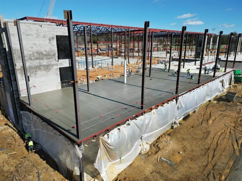 School Construction - commercial concrete contractors