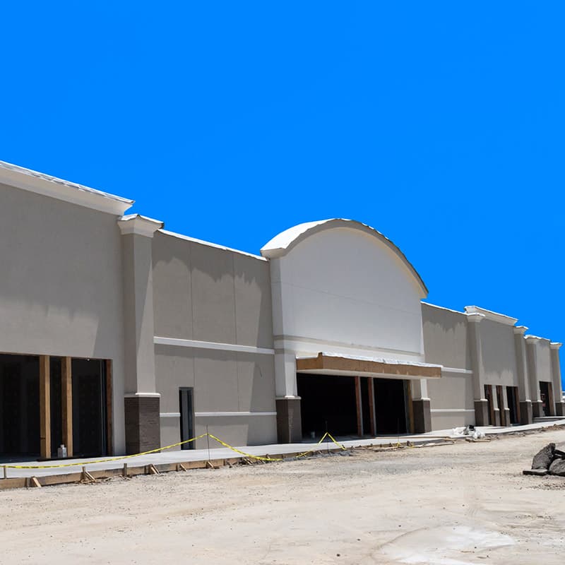 Shopping Plaza Construction - commercial concrete contractors