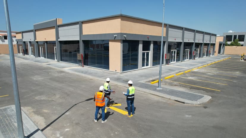 Strip Mall Construction - commercial concrete contractors