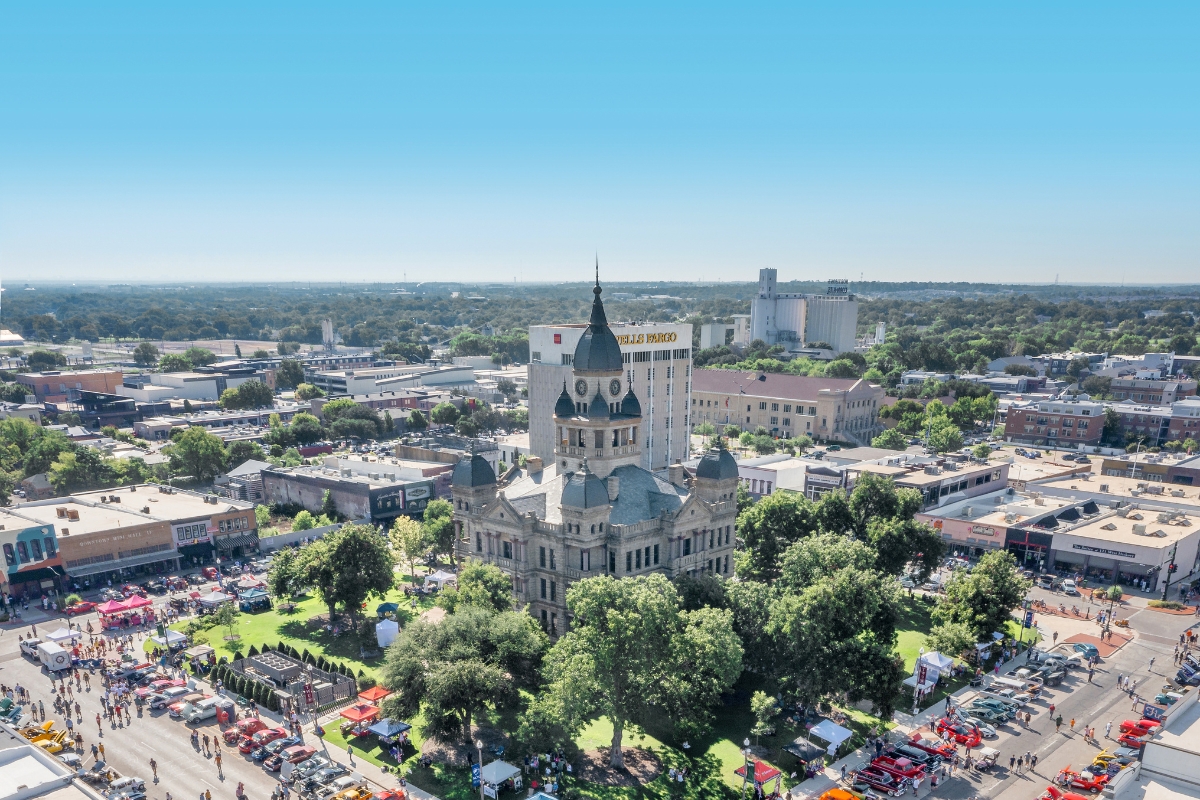 Commercial concrete construction in Denton, Texas