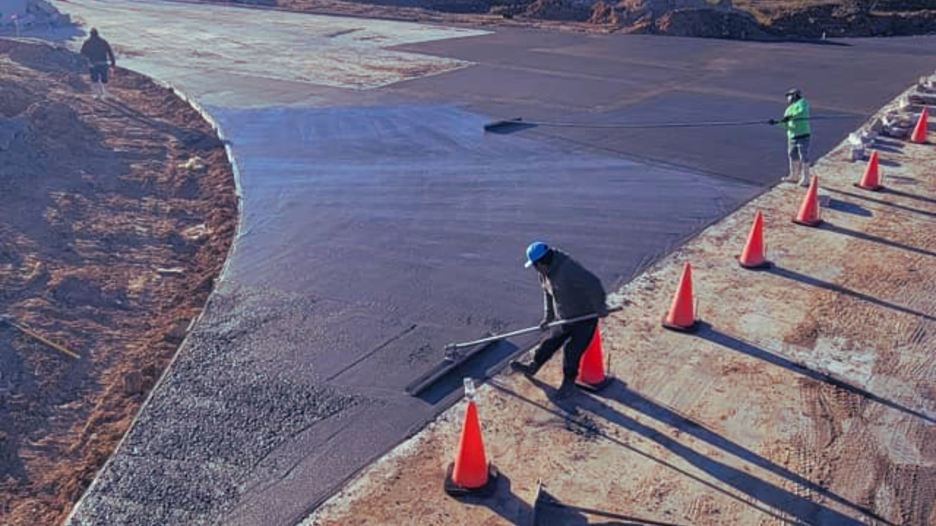Concrete Parking Lot Repair - Commercial concrete construction in Carrollton, Texas